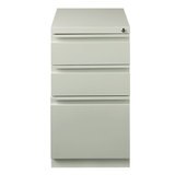 Hirsh Archivero Gris con 2 Cajones Lapiceros y 1 Cajón Tamaño Carta