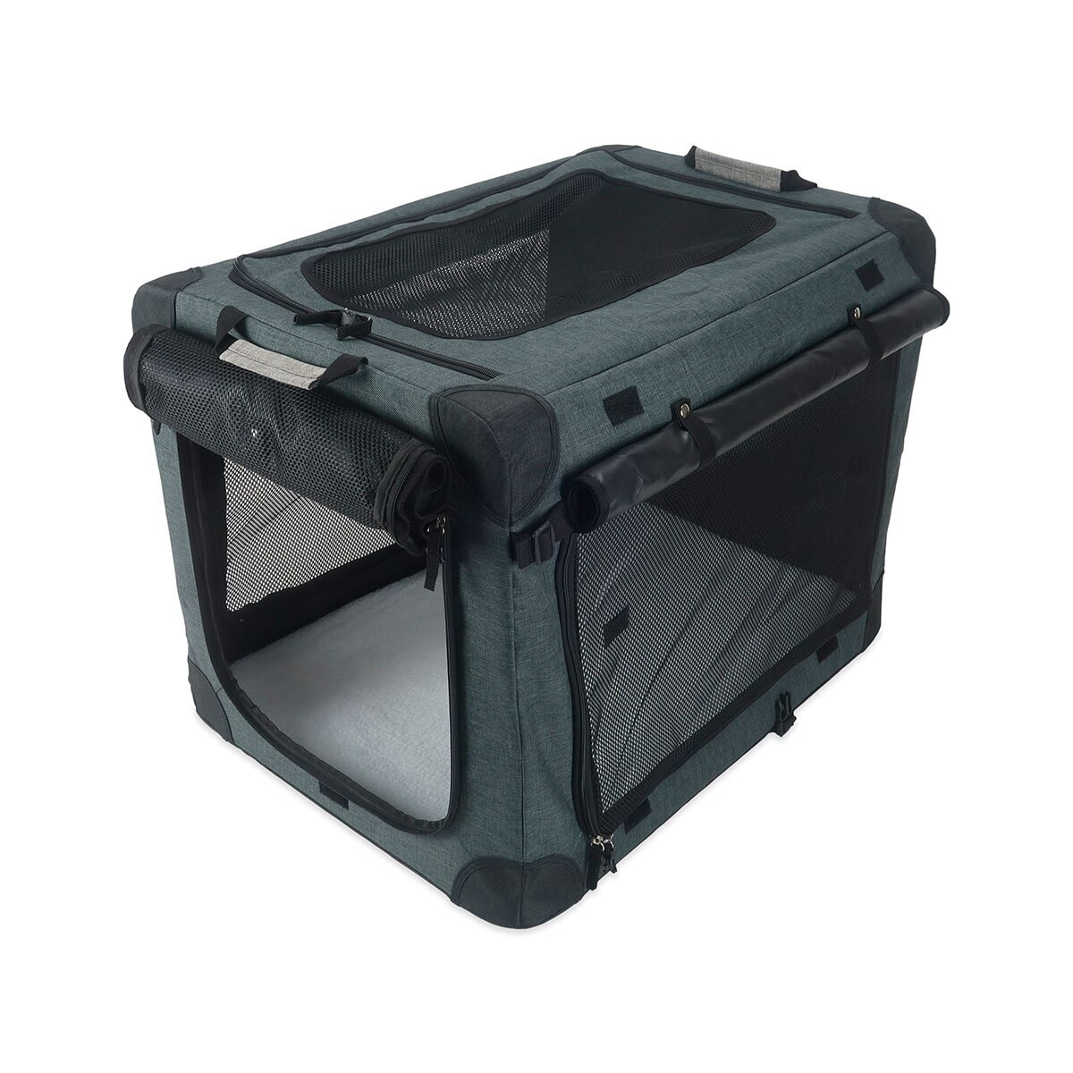 Yes Pets Transportadora de Mascotas Color Gris 1 pza Co...