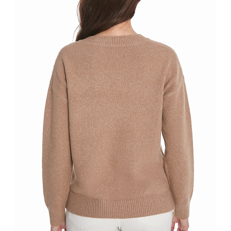 Frye Suéter para Dama Café EE Grande