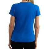 Bebe Playera para Dama Azul Extra Grande