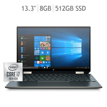 HP Spectre Laptop X360 Convertible Notebook de Intel® Core i7-1065G7