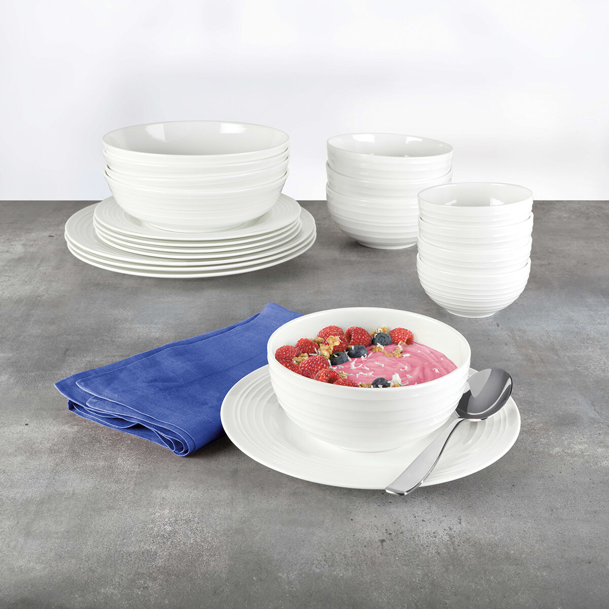 Mikasa Vajilla Para 4 Personas Bone China Ciara