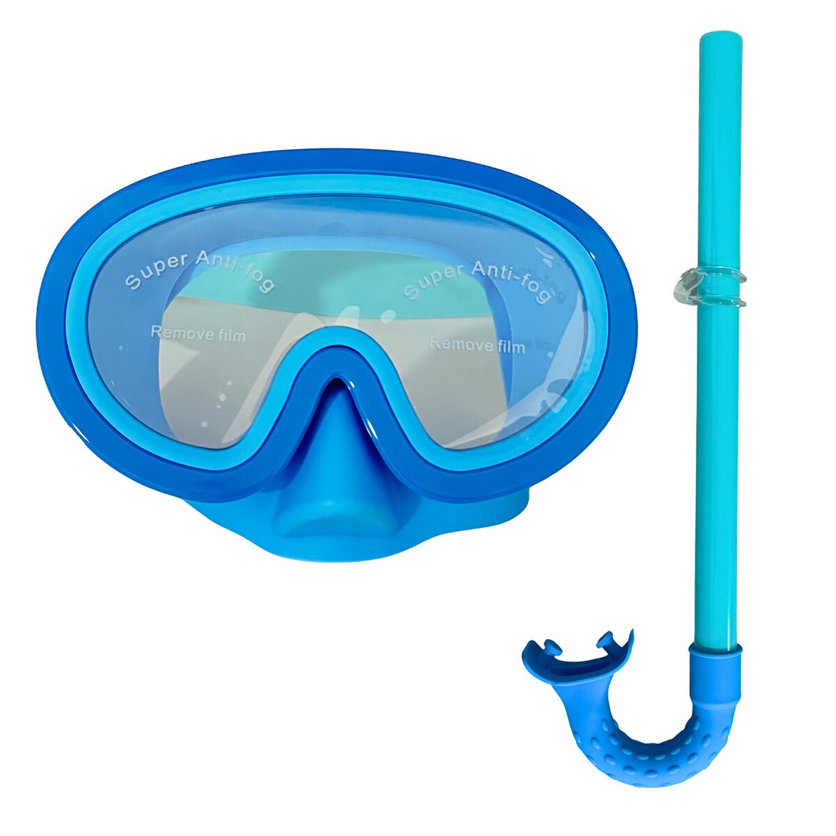 Aqua2ude Set Máscara de Buceo y Snorkel Varios Colores
