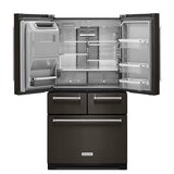 KitchenAid Refrigerador 25' French Door Negro KitchenAid Refrigerador 25' French Door Negro