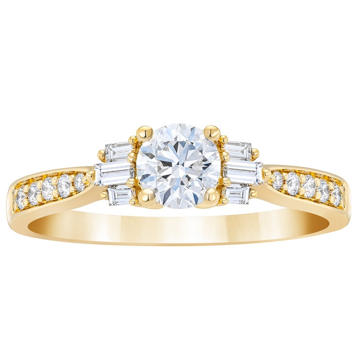 Anillo de Diamantes .75CTW, Oro Amarillo 14K Anillo de Diamantes .75CTW, Oro Amarillo 14K