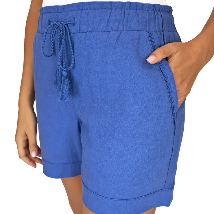 Briggs Shorts para Dama Azul Chica