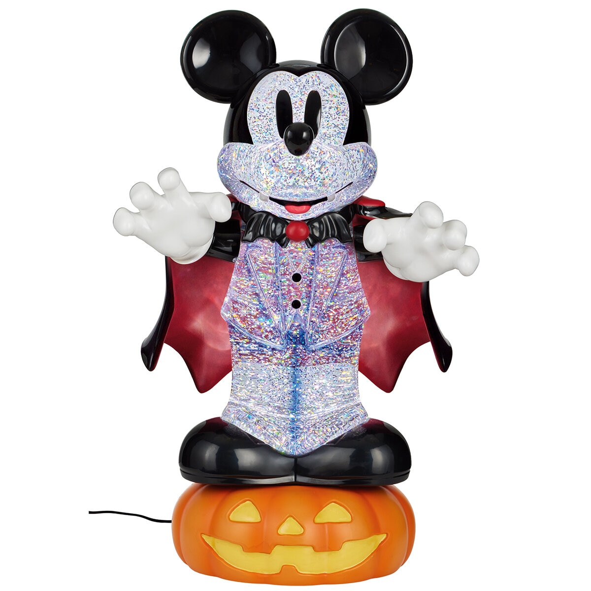 Disney Linterna Giratoria de Halloween con Luces LED, Mickey