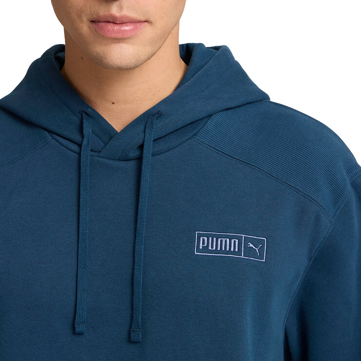 Puma Sudadera para Caballero Azul Mediana