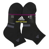 Adidas Calcetines para Dama 6 pares Negro