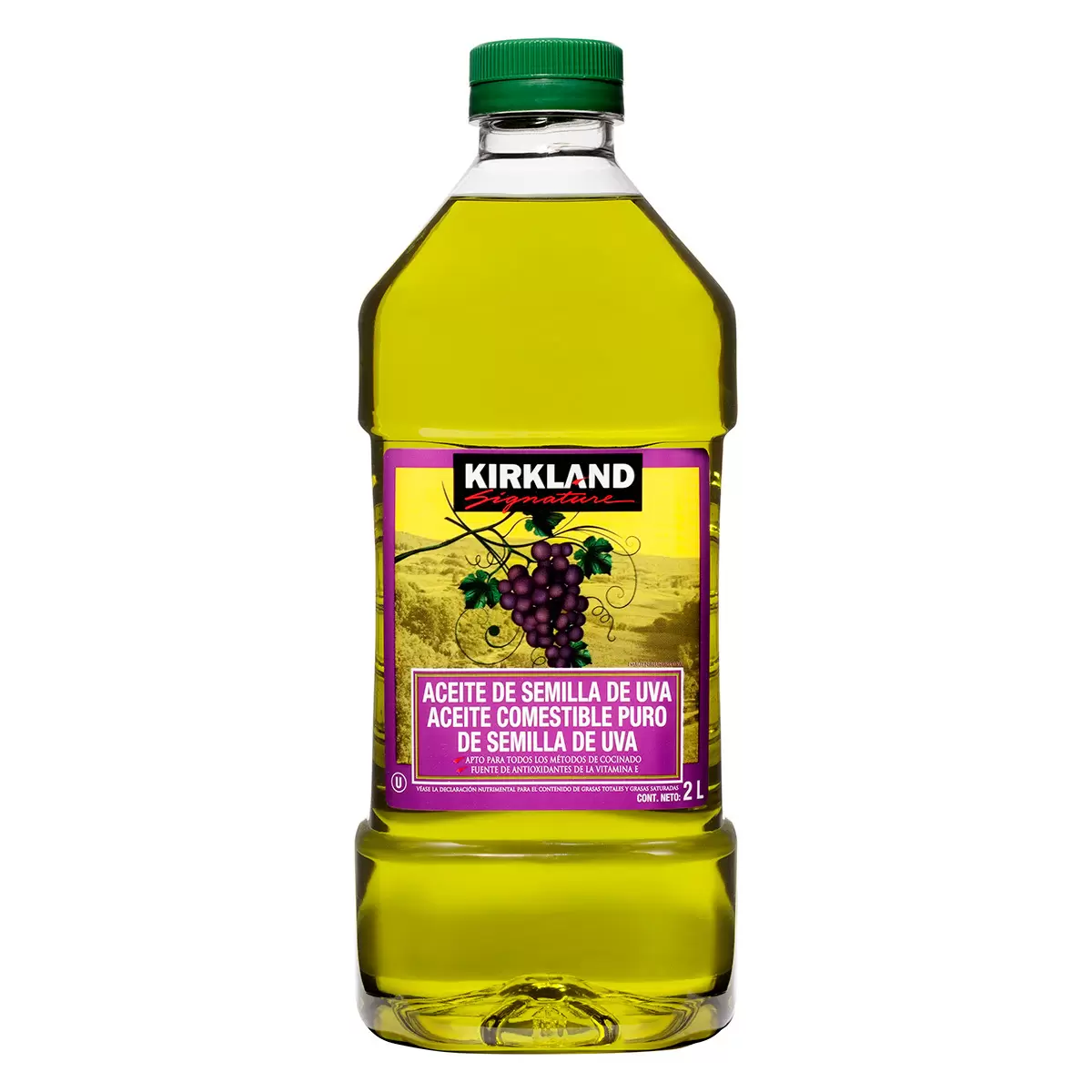 Kirkland Signature Aceite de Semilla de Uva 2 l