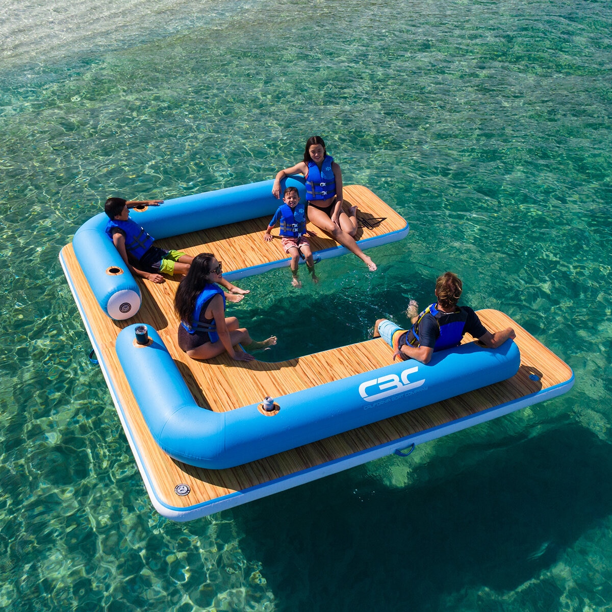 CBC Plataforma Flotante Inflable