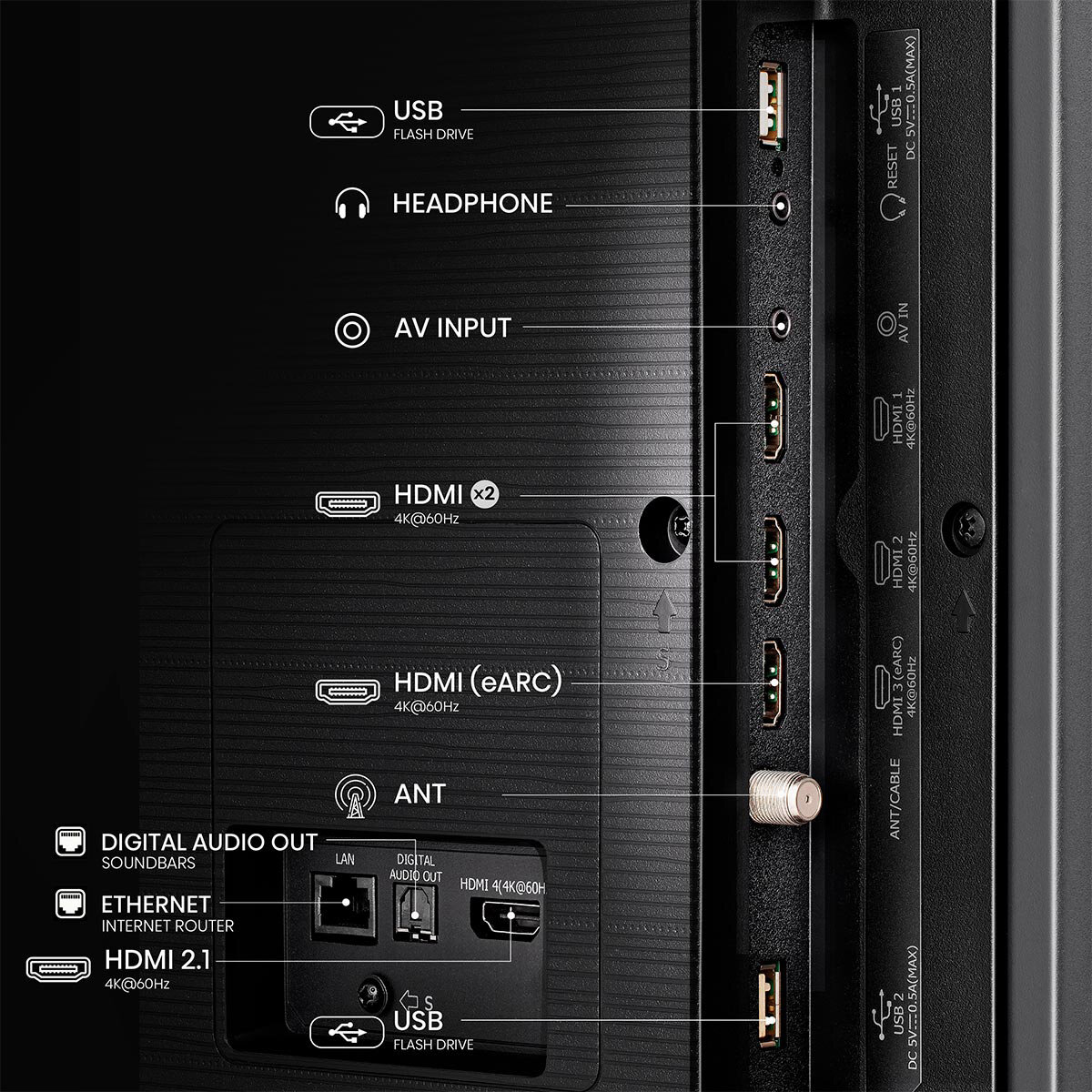 Hisense Pantalla 75" QLED 4K Fire TV