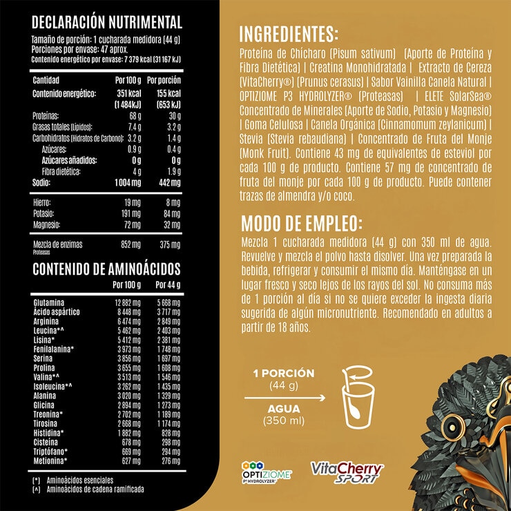 Birdman Falcon Performance Proteína Vegetal Sabor Vainilla 2.1 kg