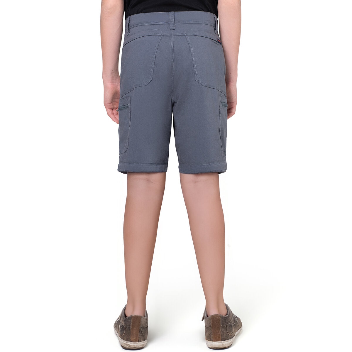 Wearfirst Pantalones convertibles para Niños Gris 5 / 6 Años