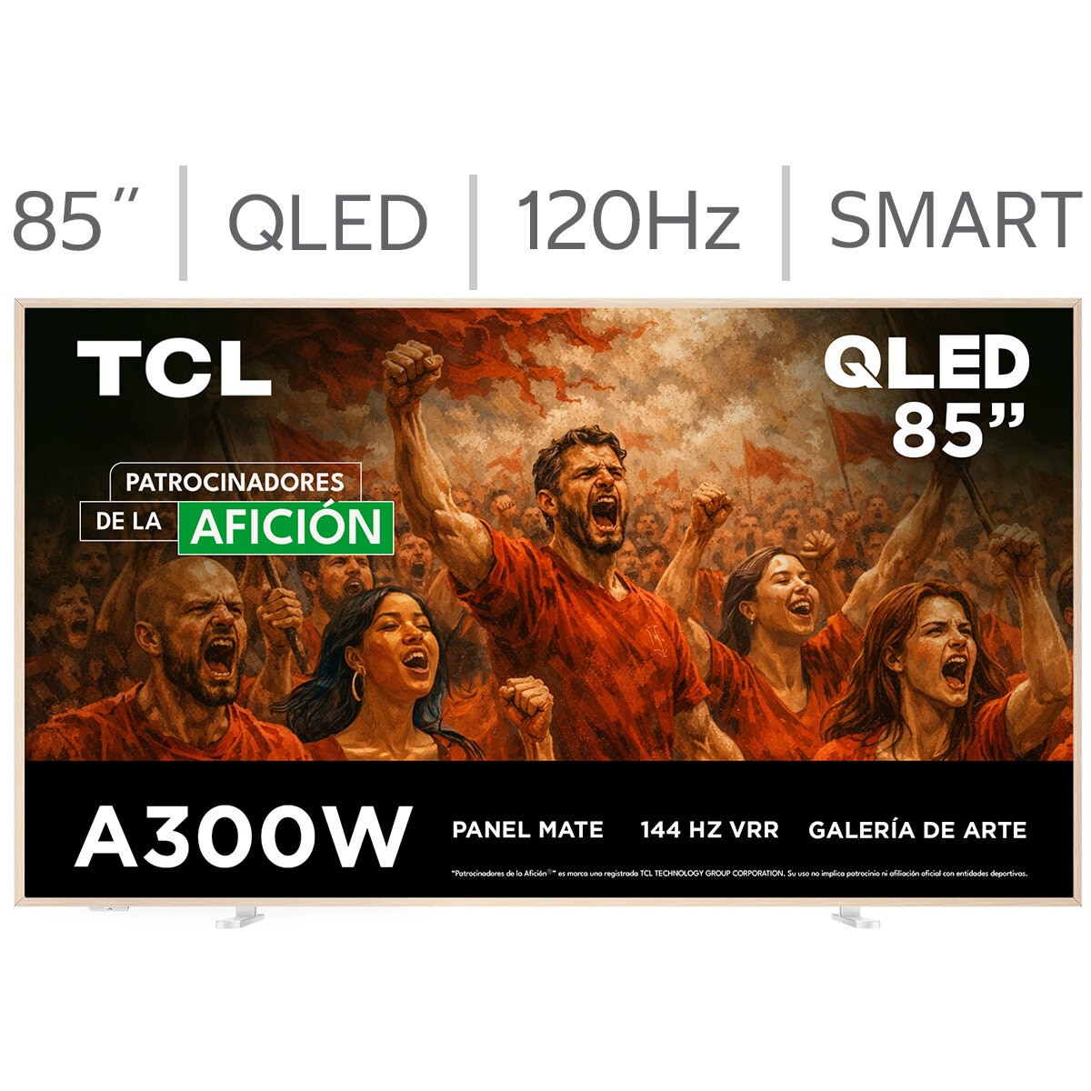 TCL Pantalla 85" QLED 4K NXTVISION Google TV TCL Pantalla 85" QLED 4K NXTVISION Google TV