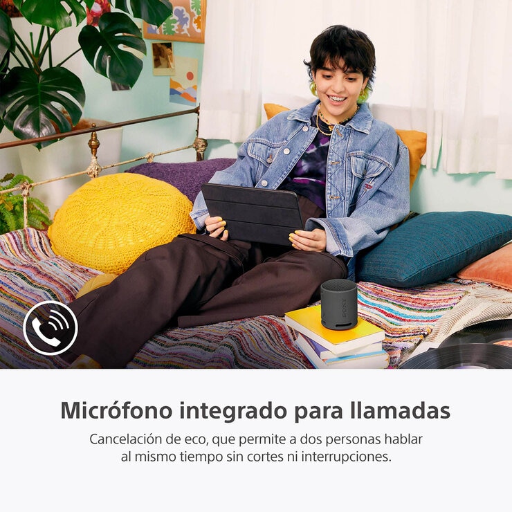 Sony SRS-XB100 Bocina Inalámbrica Portátil Negro