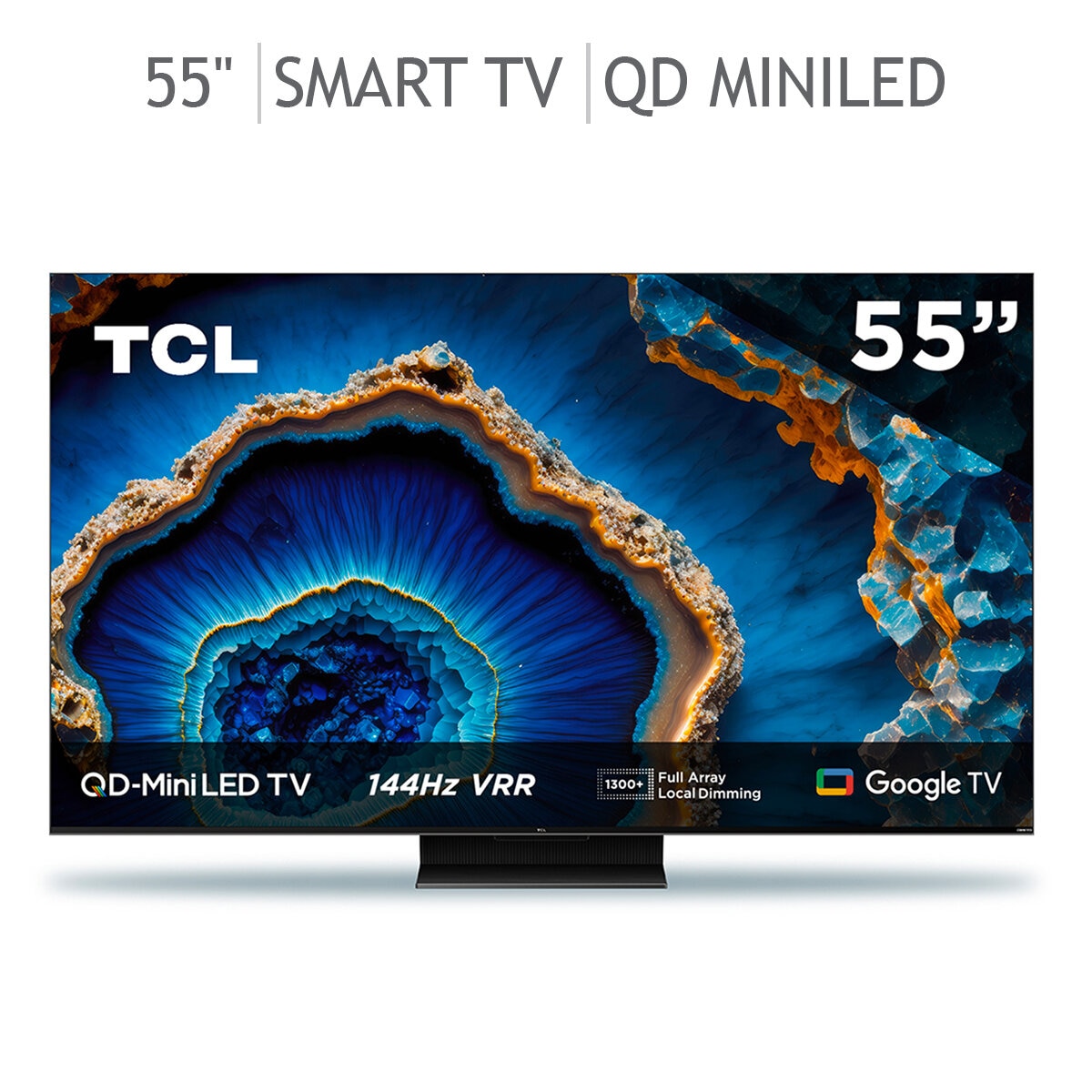 TCL Pantalla 55" 4K QLED Miniled Smart TV
