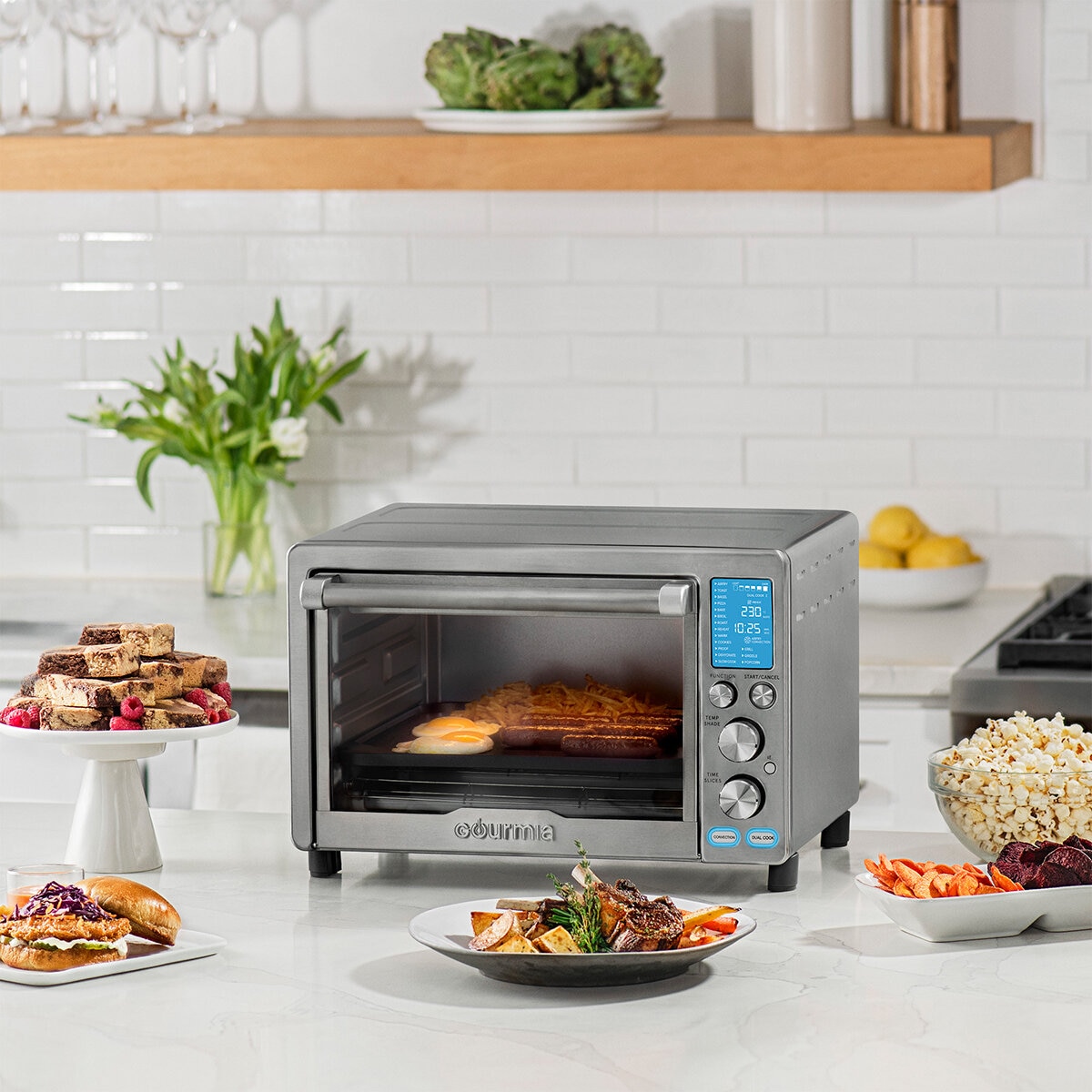 Gourmia Horno y Freidora de Aire Digital 16 Funciones