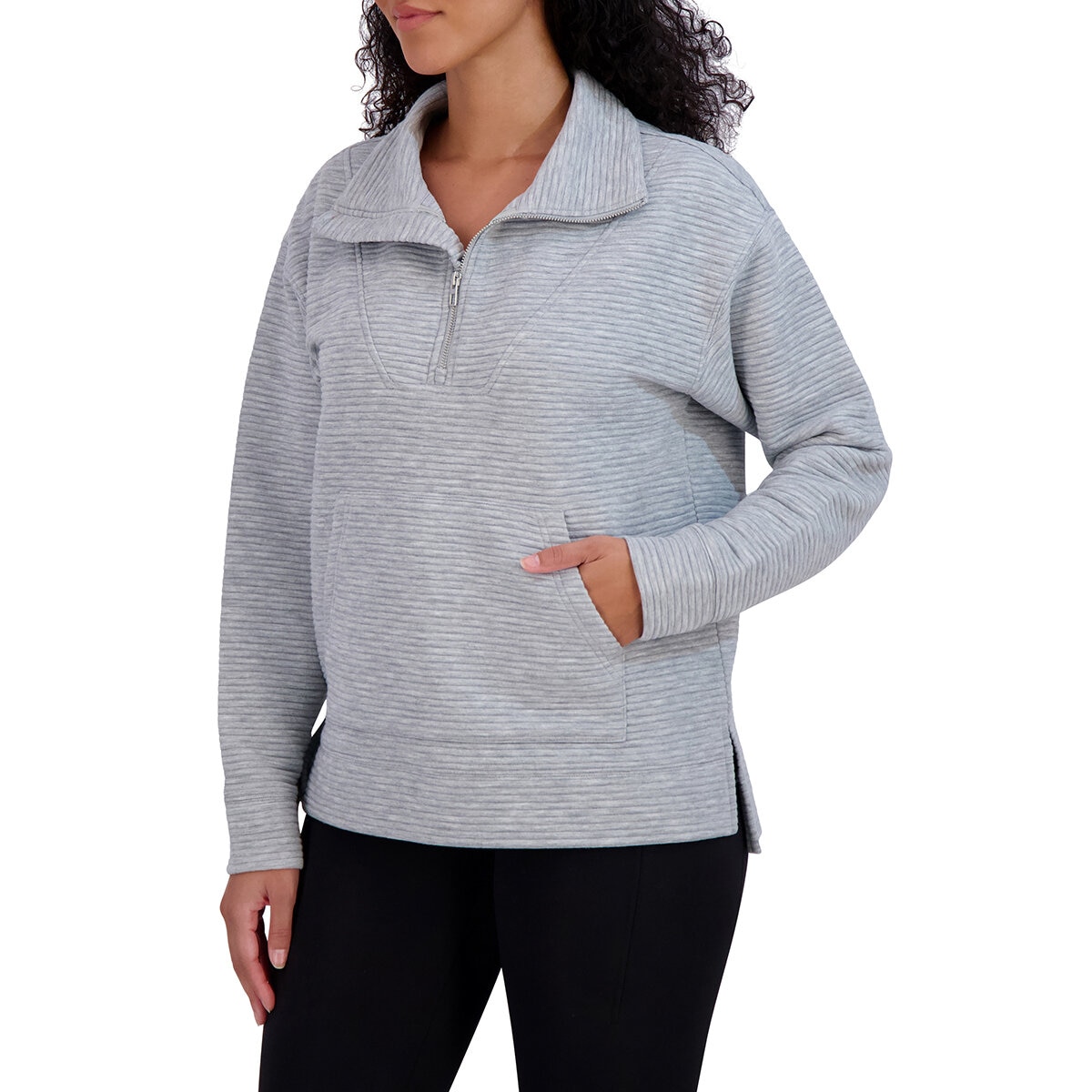 Kirkland Signature Sudadera para Dama Gris Extra Chica