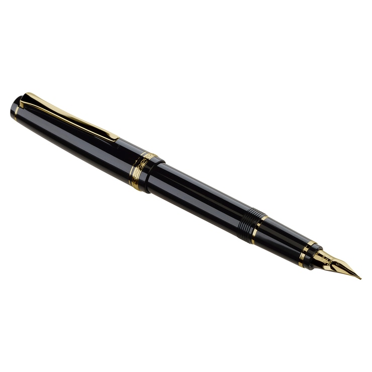 Pilot Falcon pluma fuente punto fino plumilla semiflexible de oro