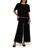 Adrianna Papell Conjunto para Dama Negro Extra Grande