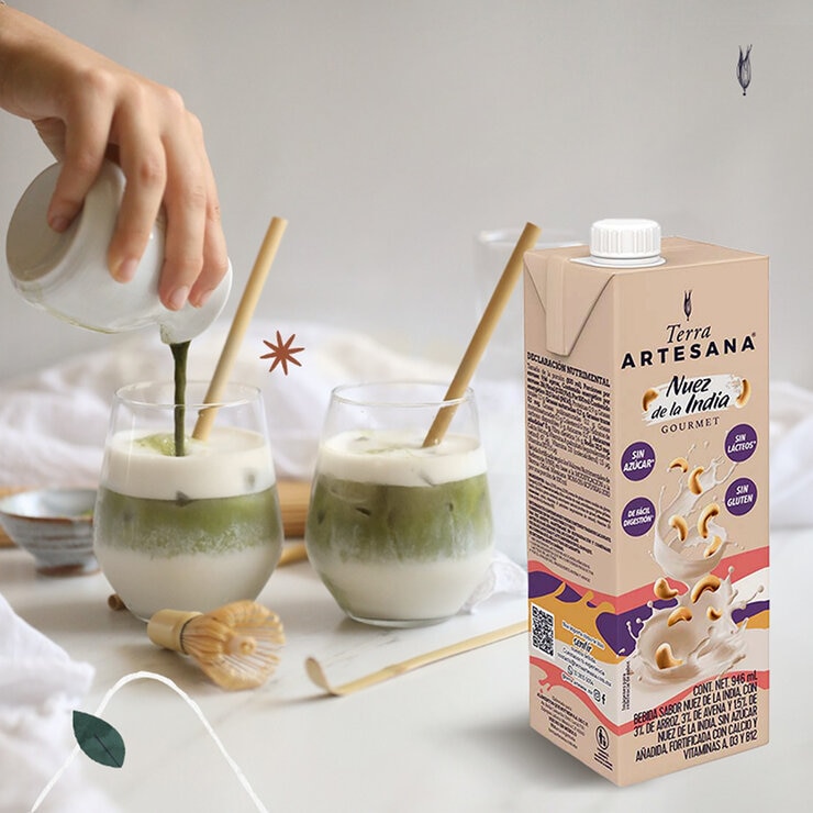 Terra Artesana Bebida de Nuez de la india 6 pzas de 946 ml