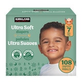 Kirkland Signature Pañales Etapa 7 Unisex 108 pzas Kirkland Signature Pañales Etapa 7 Unisex 108 pzas