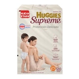 Huggies Supreme Platino Pañales Etapa 7 Unisex 120 pzas