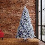 Árbol de Navidad Nevado Pre-Iluminado 2.2m con 1,150 Luces Radiant Micro LED
