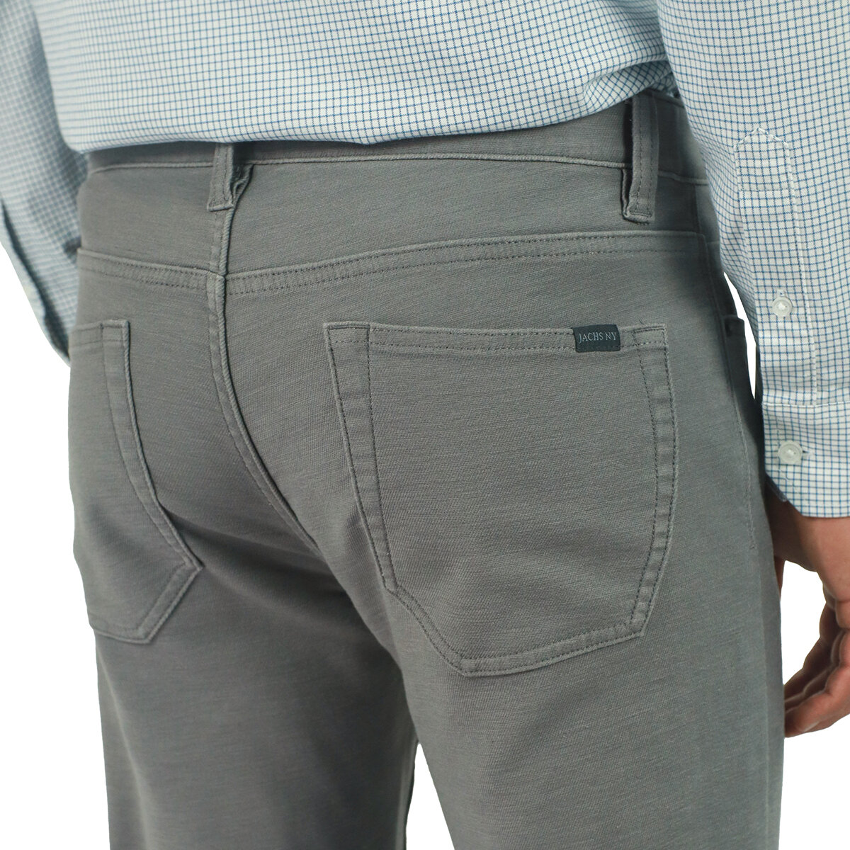 Jachs Pantalones para Caballero Gris 30 x 32