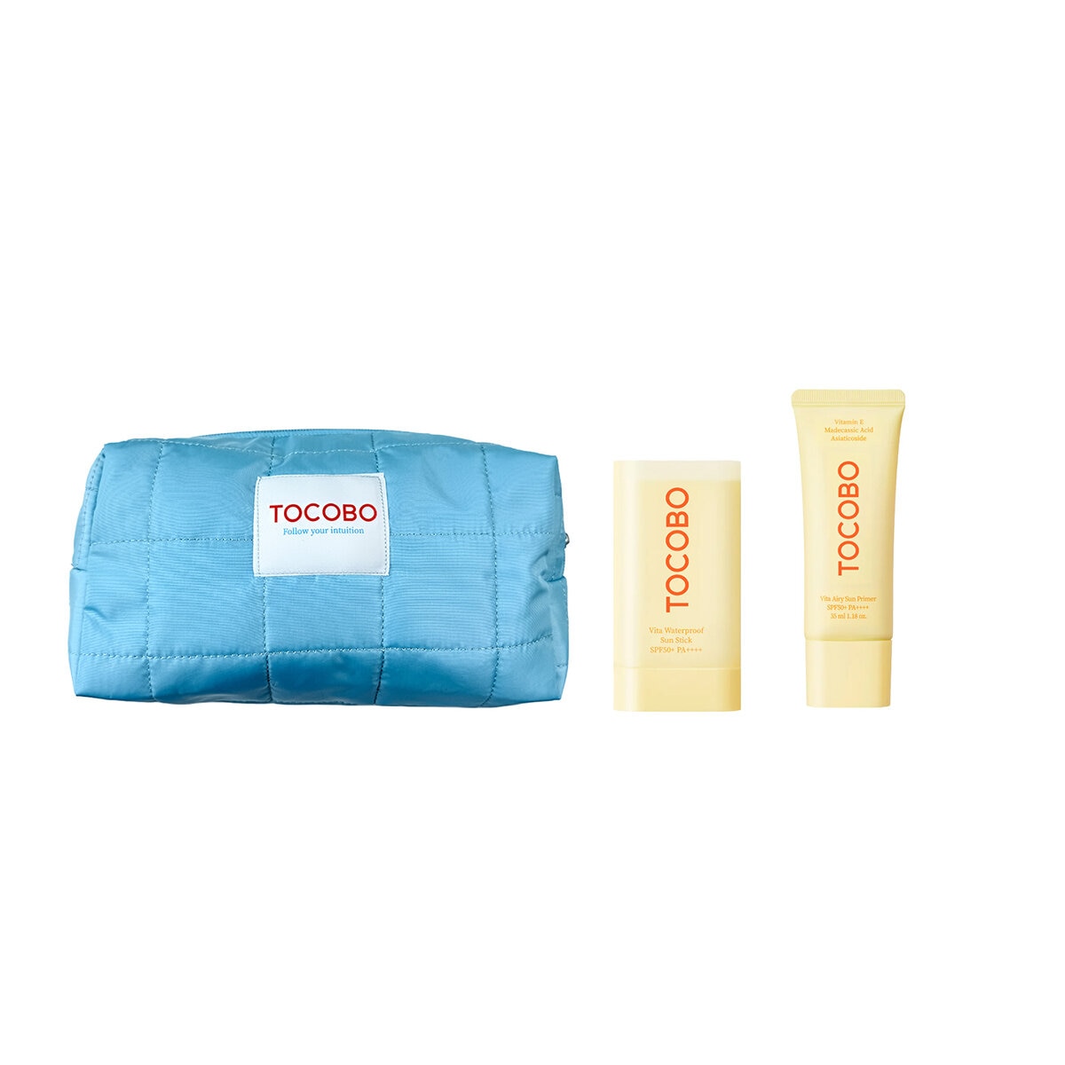 Tocobo, Sun Defense, Set de 2 piezas, Crema en Gel y Prebase Solar
