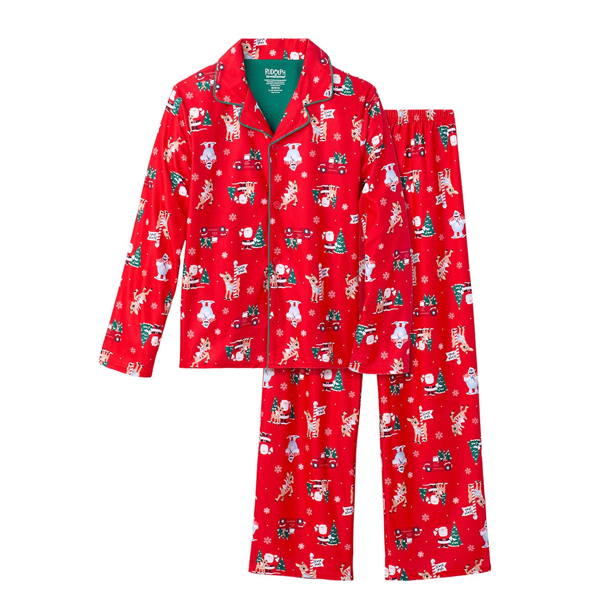 Pijama para Niños y Niñas Rojo Santa Claus 14 / 16 Años