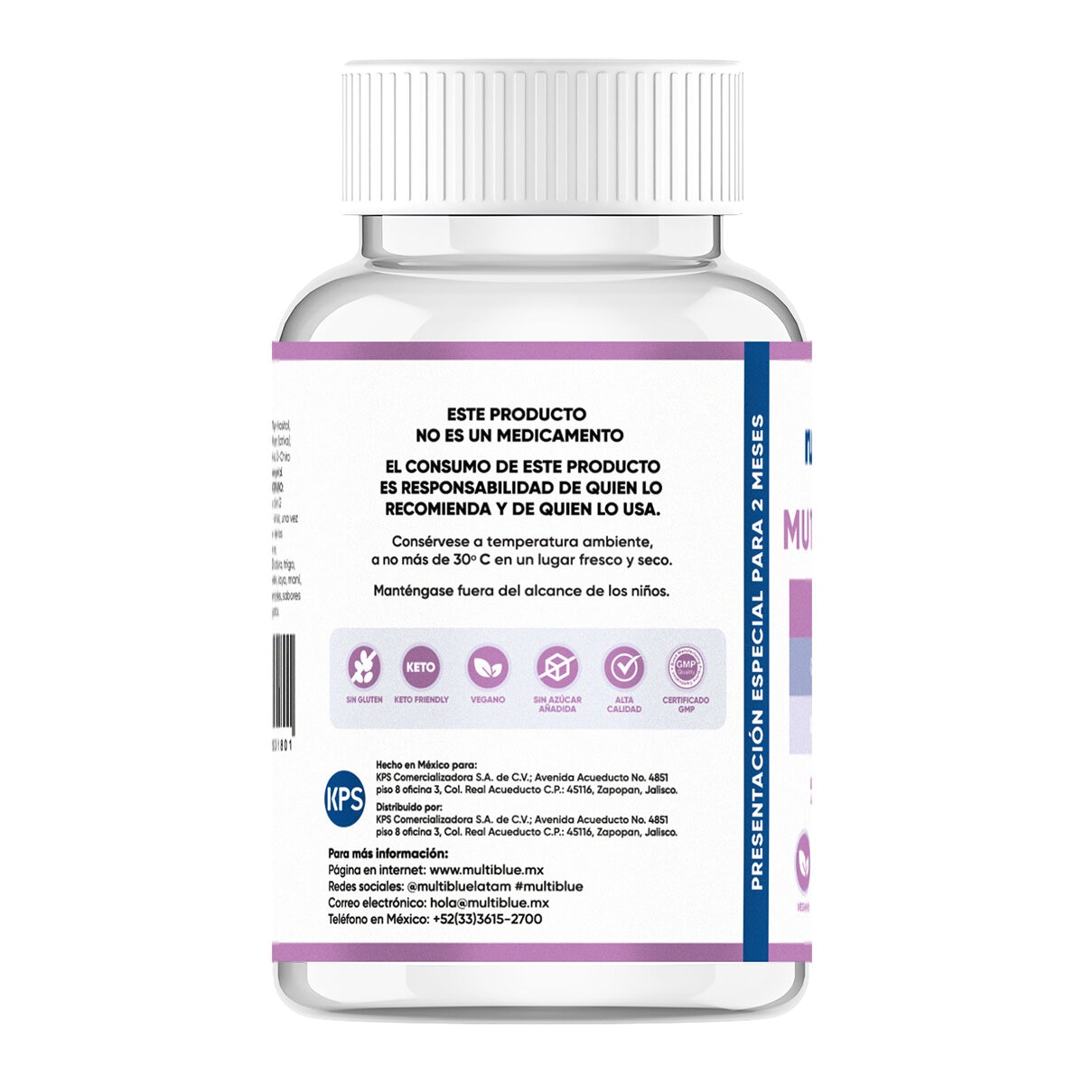 Multiblue Multi-inositol 120 Cápsulas