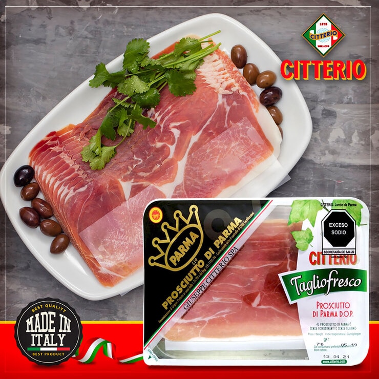 Prosciutto Di Parma, Citterio 2 de 170 gr Costco México