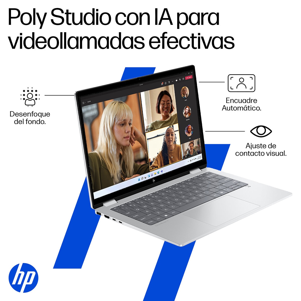 HP Omnibook X Flip NGAI 14-fm0072la 14" OLED UWVA Intel Core Ultra 7 16GB 1TB