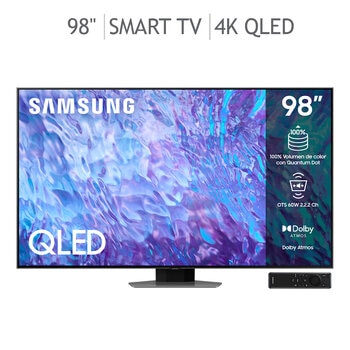Samsung Pantalla 98" QLED 4K Smart TV