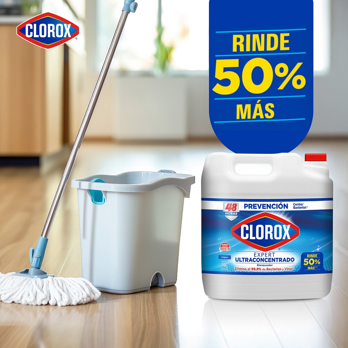 Clorox Expert Blanqueador Ultraconcentrado 10 l