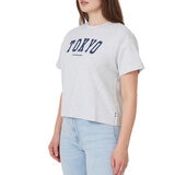 Scotch and Soda Playera para Dama Gris Extra Chica