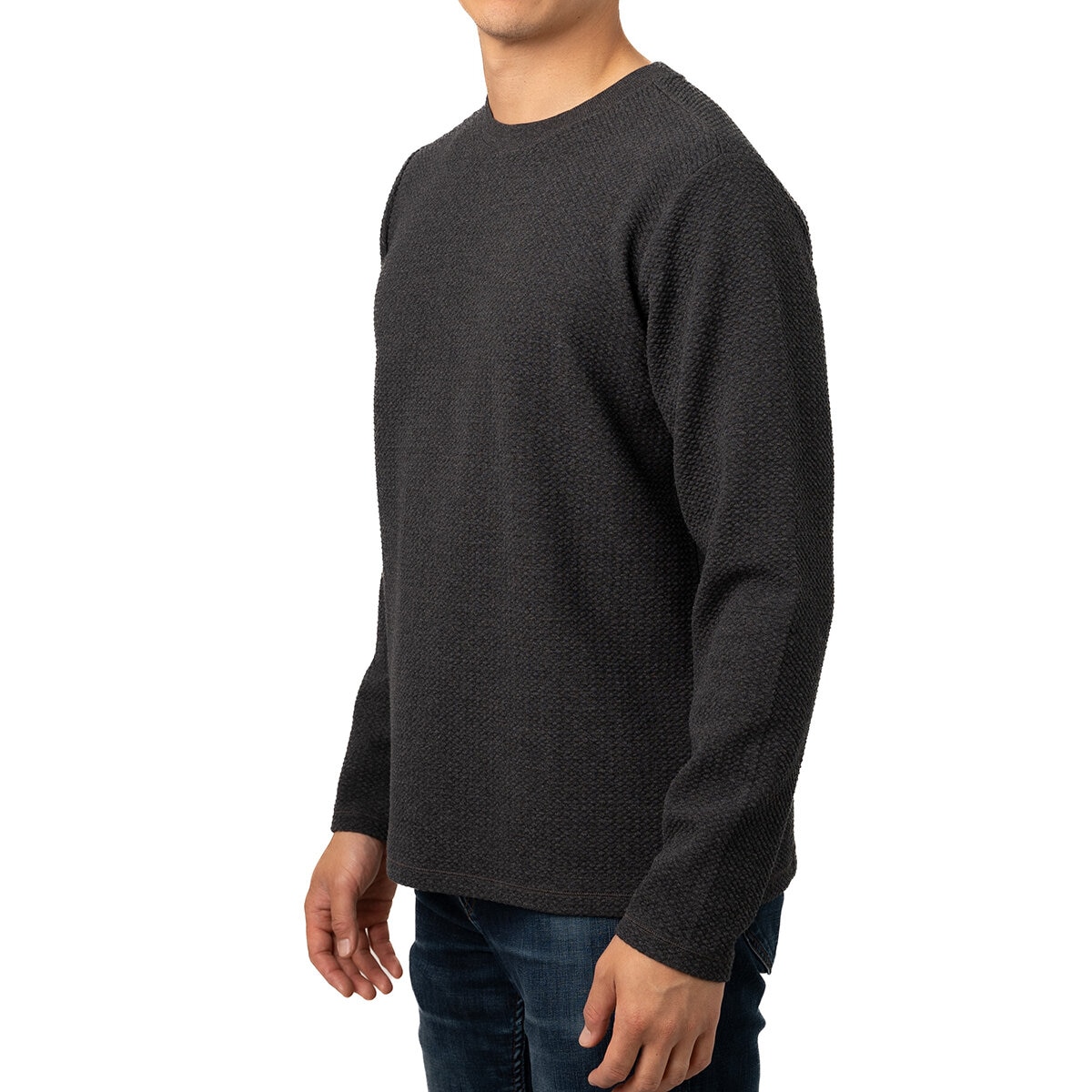 Rough Dress Sudadera para Caballero Gris Mediana