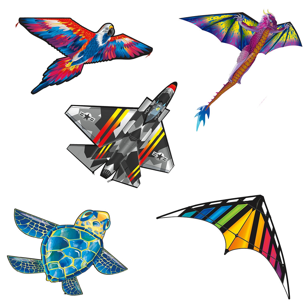 Brainstorm Papalote de Nylon Tamaño Gigante Varios Modelos