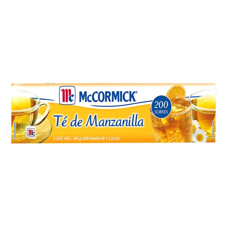 McCormick Té de Manzanilla 200 sobres
