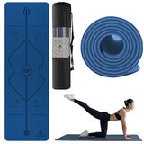 Mist Jewel Tapete para Yoga Azul