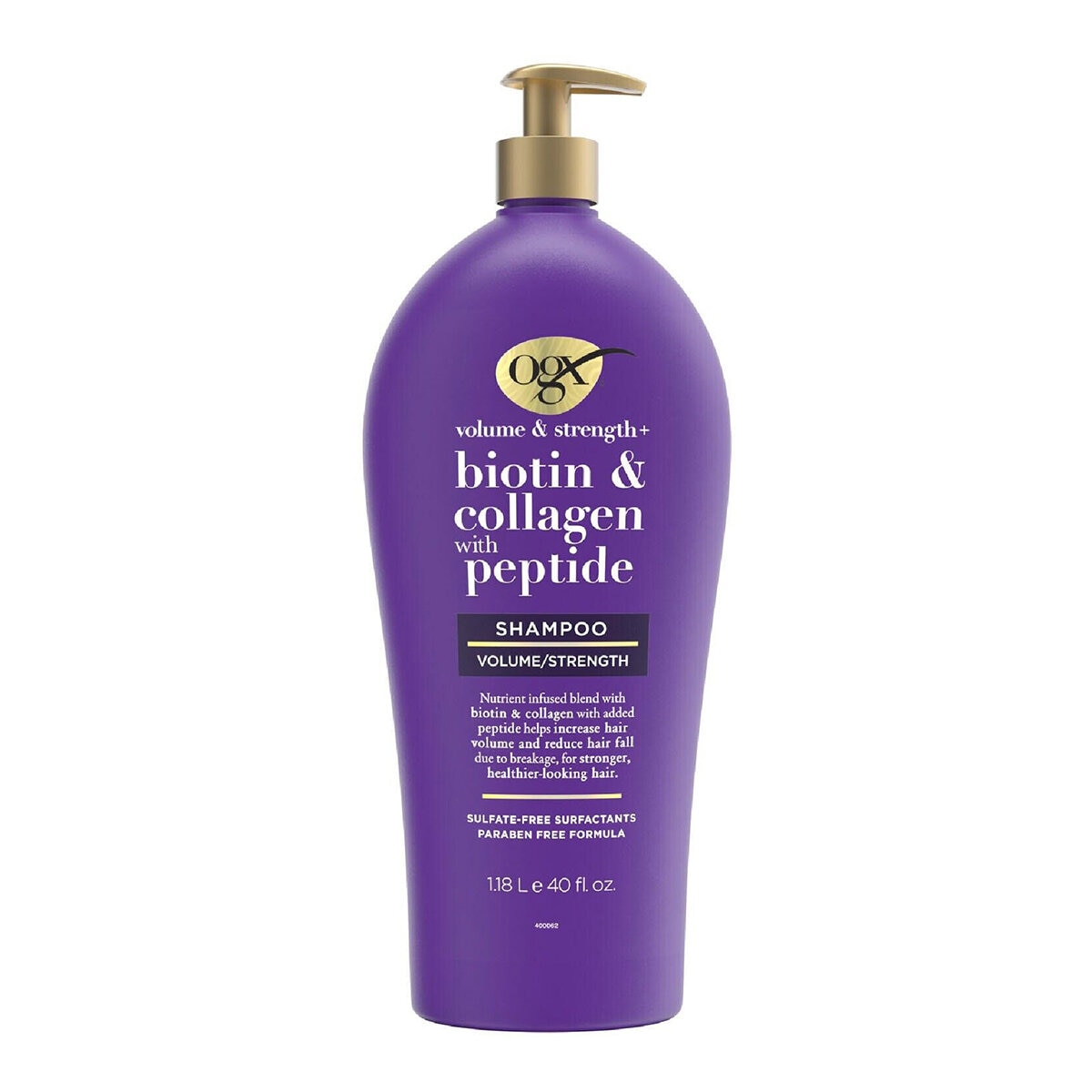 Ogx Shampoo Biotina y Colágeno 1.18 L