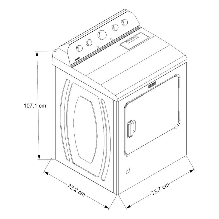 Maytag Secadora Eléctrica 26Kg Maytag Secadora Eléctrica 26Kg