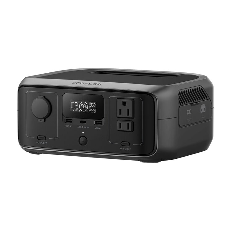 EcoFlow, Estación de Energía, River 3+Panel Solar 60W