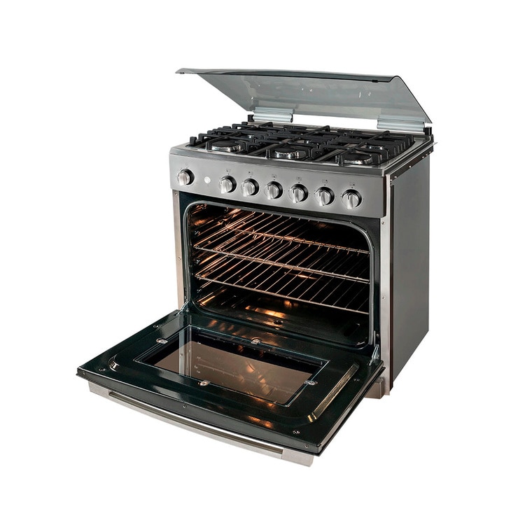 Teka Estufa de gas empotrable con 6 quemadores 76cm