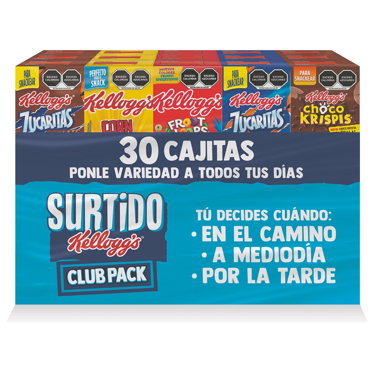 Kellogg's Surtido de Cereales 30 pzs