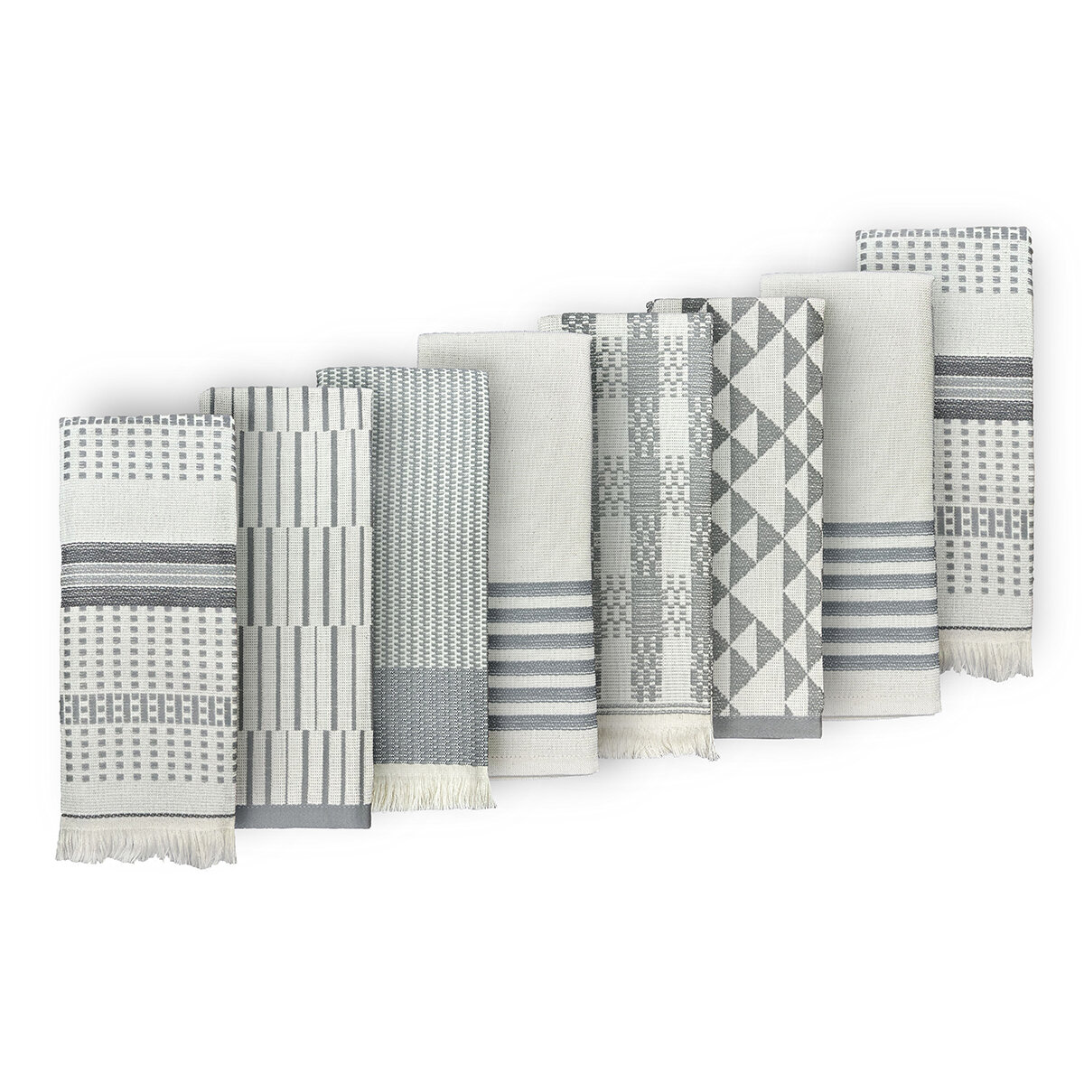 Juego de 8 Toallas de Cocina, Varios Diseños