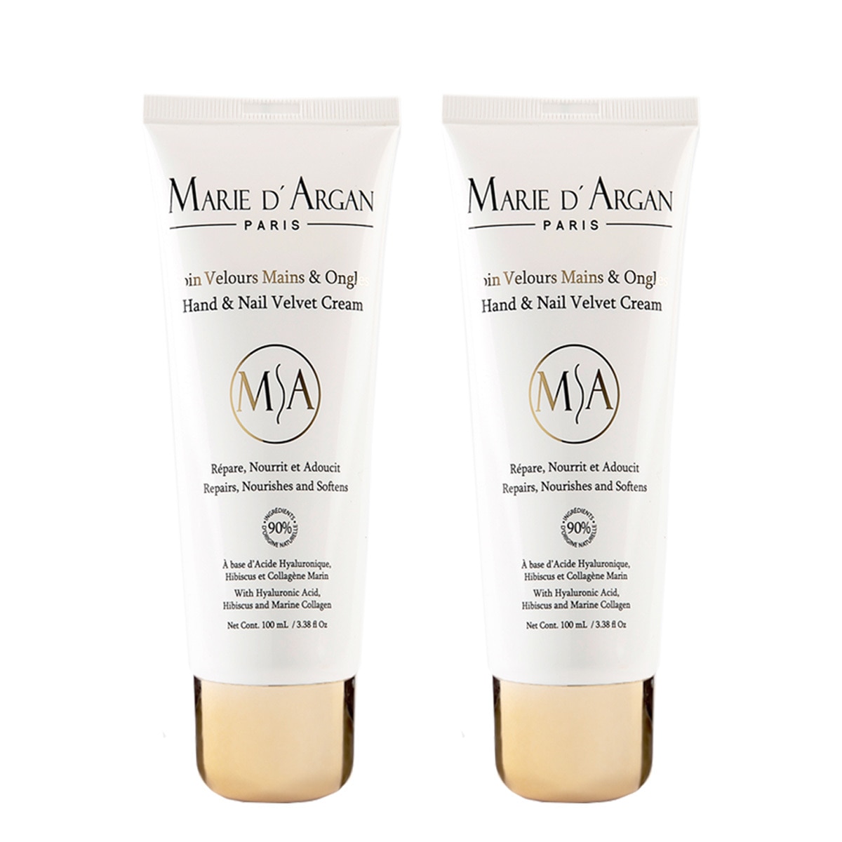 2 Cremas Reparadoras para  Manos, Marie d´Argan