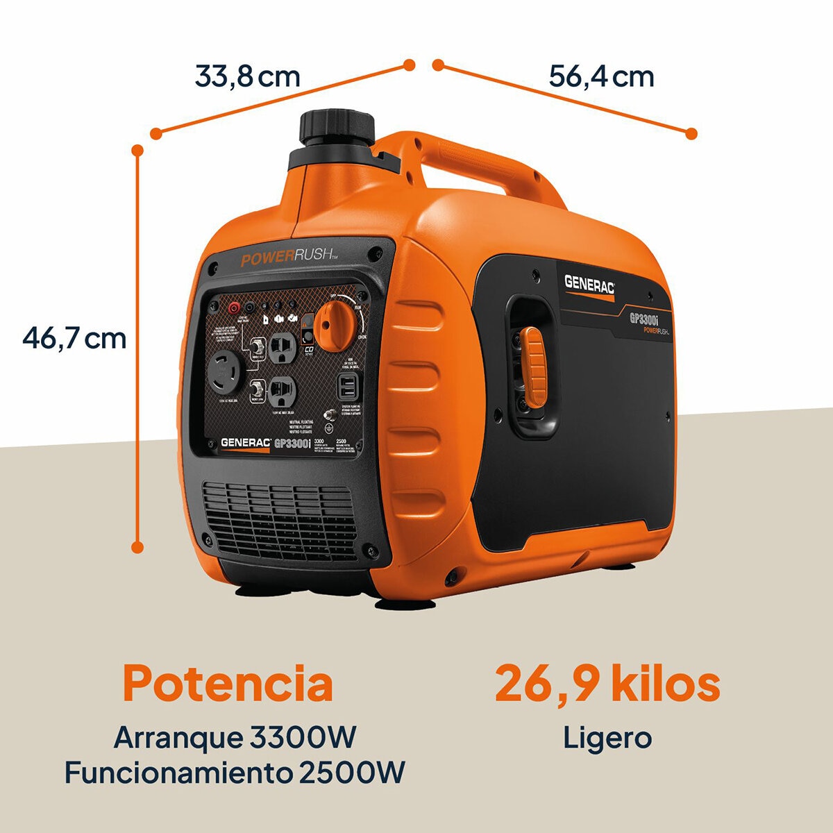 Generac, Generador Inverter GP3300i